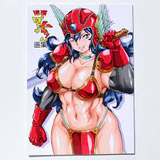 Anime Muscle Girls Mankan Pocha Art Book Doujinshi Muki! Johji Manabe | eBay