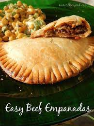 Easy Beef Empanadas Recipe Yummly Recipe Recipes Food Beef Empanadas Recipe