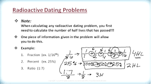 Major radioactive dating is measured in them. Es3209 2 2 5 Radioactive Dating Problems Youtube