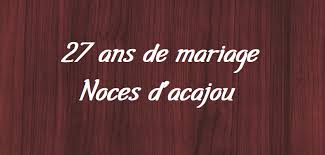 6 ans noce de chypre. Idees Cadeaux Noces D Acajou 27 Ans De Mariage