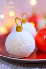 Entremets Boules De Noel Clementine Et Cannelle Idee Recette Noel Recette Dessert Noel Idee Gateau Noel