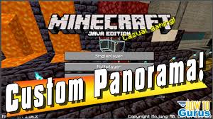 Maybe you would like to learn more about one of these? Minecraft Custom Main Menu Panorama Background Change Title Panorama Tutorial Youtube