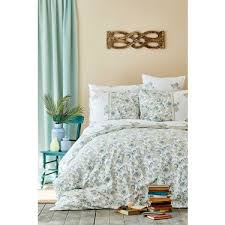 Karaca home çift kişilik nevresim takımı. Karaca Home Molly Mavi Rnf Cift Kisilik Kolay Utulenir Fiyati