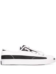 Black And White Striped Converse Stars And Stripes Converse In White Black Converse Star Converse Vans Old Skool Sneaker