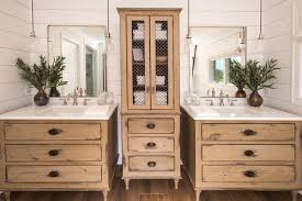 Farmhouse patina sink vanities for a vintage feel. Distressing Techniques How To Distress Bathroom Cabinets And Vanities Bathroom Ideas And Inspiration The Tradewinds Imports Blog