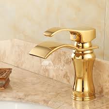 These things give us the convenience to clean ourselves inside our own private space. Polished Brass Gold Tone Bathroom Faucets Single Handle Jade Best Modern Vessel Sink Faucets