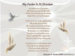 Fathers day poems for deceased dads. Religious Fathers Day Poems
