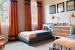 Orange And Turquoise Curtains