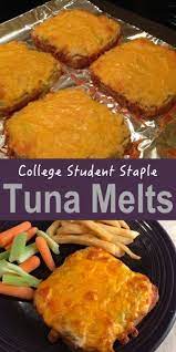 Tuna Melts In 2021 Tuna Melt Recipe Easy Toaster Oven Recipes Tuna Melts