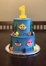 Boy S 1st Birthday Baby Shark Cake Explore And Download Photo Of Tweet Added By Cristinscake Baby Shark Mommy Shark And Daddy Shark Ar Shark Birthday Cakes Baby First Birthday Cake Shark Cake