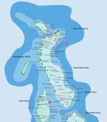 Maldives Map With Resorts Airports And Local Islands 2019