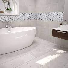 Grey is a very intriguing color and can be mysterious. House Of Mosaics Carrera Mix Wall And Floor Mosaic