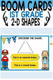 2 D Shapes Defining Attributes Boom Cards Distance Learning 1 G A 1 Interactive Learning Teacher Features Paperless Classroom