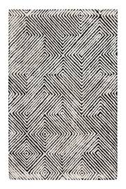 Black Amd White Rug Hand Tufted Black White Area Rug Rugs On Carpet Natural Fiber Rugs Natural Fiber Area Rug