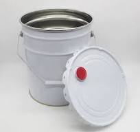 Custom 20L 22L 25L Resin Metal Bucket 5 Gallon Empty Flower Paint Bucket