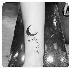 Moon Tattoo Wrist Star Tattoos Star Tattoo Ideas