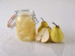 Preparer Des Conserves De Poires Au Sirop Recette Poires En Conserve Poires Au Sirop Poire