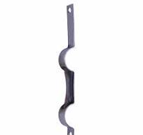 Two Pipe Hanger Bracket for 2.5" Pipes, One Side - Fits Freightliner