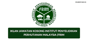 Calon dikehendaki memuat naik resume yang lengkap. Cara Mohon Jawatan Institut Penyelidikan Perhutanan Malaysia Frim Kekosongan Pembantu Awam Pembantu Penyelidik Pelbagai Jawatan Lain Edu Bestari