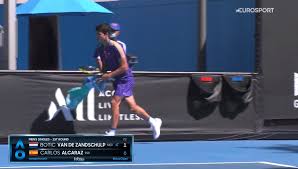 Hamburg, october 27, 2019 (by alessandro boroch & florian heer) botic van de zandschulp has claimed his maiden crown on the atp challenger tour. Jose Morgado On Twitter Carlos Alcaraz Loses Just 10 Points In His First Career Grand Slam Main Draw Set 6 1 Up On Botic Van De Zandschulp In 22 Minutes Https T Co 59xfkw98co