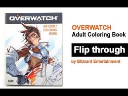 See more ideas about overwatch, coloring pages, cool coloring pages. Overwatch Adult Coloring Book Flip Through Tracer Youtube