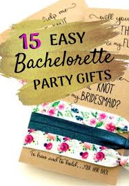 15 easy bachelorette party gift ideas