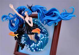 Hatsune Miku Photo Frame Deep Sea Girl Mikugk Figure Statue Anime Figurines Hatsune Miku Anime Anime Collectibles