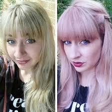 Overtone On Instagram Omg How Awesome Is This Before And After On Tuesdayafternoon She Used A Combo Of Pastel Pin Overtone Hair Pastel Red Hair Beauty