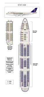 Saudi Arabian Airlines Boeing 747 300 Aircraft Seating Chart Boeing 747 Boeing Airline Seats