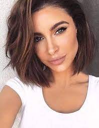 We selected these ten bob hairstyles for short hair for a special, wow! 15 Perfect Haircut For Summer Dailyfeedpins Com Hairstyle Shorthaircut Trendfashion Womenfashion Brunette Frisuren Frisuren Beliebte Kurzhaarfrisuren