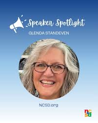 NCSDspeaker Glenda Standeven is an author, workshop facilitator, and  humorous inspirational speaker. She lost her entire right leg, hip, and  pelvis to bone cancer in 1988 and was diagnosed with invasive lobular
