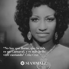 Translation of 'la vida es un carnaval' by celia cruz (úrsula hilaria celia caridad cruz alfonso) from spanish to english deutsch english español français hungarian italiano nederlands polski português (brasil) română svenska türkçe ελληνικά български русский српски العربية فارسی 日本語 한국어 No Hay Que Llorar Que La Vida Es Un Carnaval Y Es Mas Bello Vivir Cantando Celia Cruz Cancion Carnavaltenerife Celia Cruz Quotes Celia Cruz Latin Artists