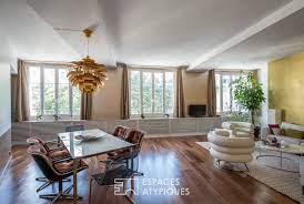 Agence immobilière espace atypiques paris rive gauche. Appartement Remanie Par Architecte Espaces Atypiques