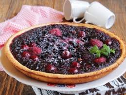 пирог из слоеного теста с замороженными ягодами и сметаной Pesochnyj Pirog S Yagodami I Smetannoj Zalivkoj Recept S Foto Poshagovo Otzyvy