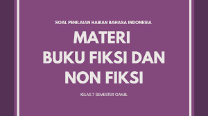 We did not find results for: Soal Penilaian Harian Bahasa Indonesia Kelas 7 Semester Ganjil Materi Buku Fiksi Dan Non Fiksi Didno76 Com