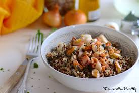 Frutti Di Mare Et Son Trio Au Quinoa Mes Recettes Healthy Recette Recette Healthy Quinoa Recette
