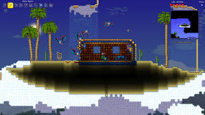 Water bolt or a gun with meteor bulets. I Found A Desert Floating Island Terraria