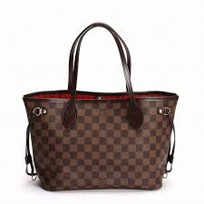 Louis Vuitton Black And Brown Checkered Purse Lv Damier Ebene Canvas Shopping Bag Classic Coffee Grid Neverfull Bag Chics Beautiful Ha Canvas Shopping Bag Louis Vuitton Bag Neverfull Beautiful Handbags