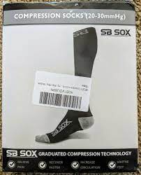 Sb Sox Compression Socks 20 30mmhg Size Medium Men S Women S New Ebay Compression Socks Compression Socks