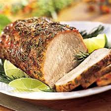 Sprinkle pork evenly with salt and pepper. Rosemary And Garlic Smoked Pork Roast Allrecipes