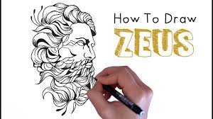 How To Draw Zeus Step By Step Sculpture Style Youtube Zeus was considered the king of the greek gods and this magnificent statue was created to honor him. how to draw zeus step by step sculpture style