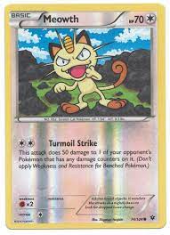 $35.95 and other cards from black & white 3: Pokemon 74 124 Meowth Value 0 99 18 62 Mavin