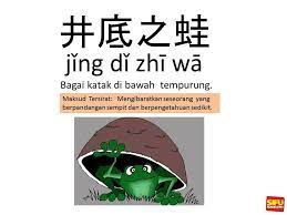 Seperti katak dalam (di bawah) tempurung : Ni Hao Harini Laoshi Nak Kongsikan Kelas Sifu Mandarin Facebook