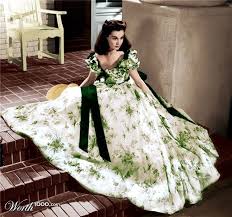 Scarlett In Full Skirted Dress Gone With The Wind Vivien Leigh Scarlett O Hara