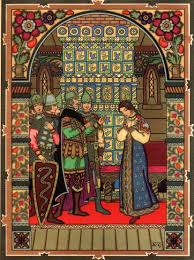 а с пушкин сказка о мертвой царевне и 7 богатырях Boris Zvorykin Skazki Pushkina Skazochnoe Iskusstvo Skazochnye Illyustracii Skazki