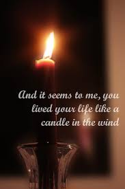 Elton John Candle In The Wind Princess Diana Lyrics Elton John Candle In The Wind Lyrics Elton John