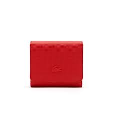 Portefeuille Women S Classic Monochrome Lacoste Portefeuille Lacoste Maroquinerie