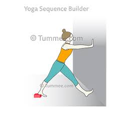 Pyramid Pose Hands On Wall Block Under Foot Yoga Parsvottanasana Hands On Wall Block Under Foot Yoga Sequences Benefits Variations And Sanskrit Pronunci Restorative Yoga Poses Yoga Poses Warm Up Yoga