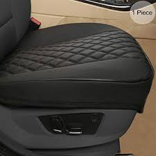 Black Panther Pu Car Seat Covers Universal Front Auto Seat Protector Embroidery Anti Slip Full Leather Car Seat Covers Best Car Seat Covers Leather Car Seats