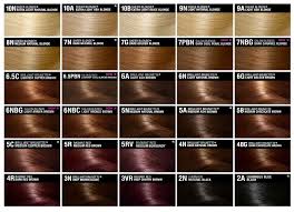 Clairol Professional Hair Color Chart Numbers Thelifeisdream